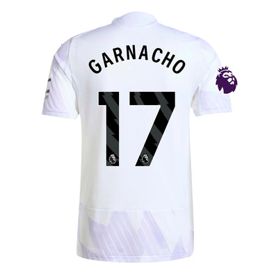 Men's Authentic adidas Garnacho Manchester United Away Jersey 25