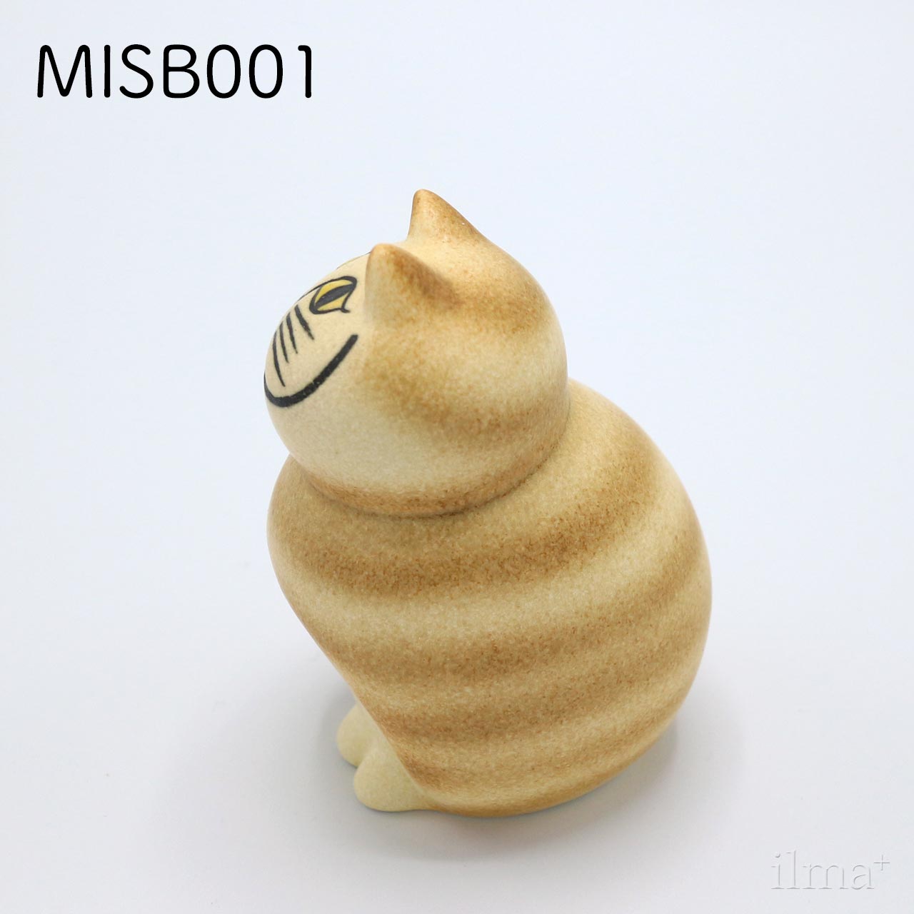 Lisa Larson MIA Sサイズ ブラウン 猫 置き物 リサ・ラーソン – 生活