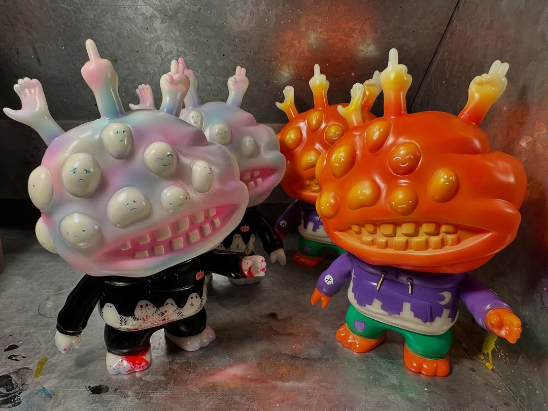 超クウガ展 限定 東映レトロソフビコレクション 金ラメ赤クリアver