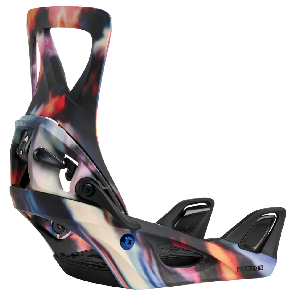 Burton StepOn Re:Flex Womens Snowboard Bindings 2026 | Floral Blur