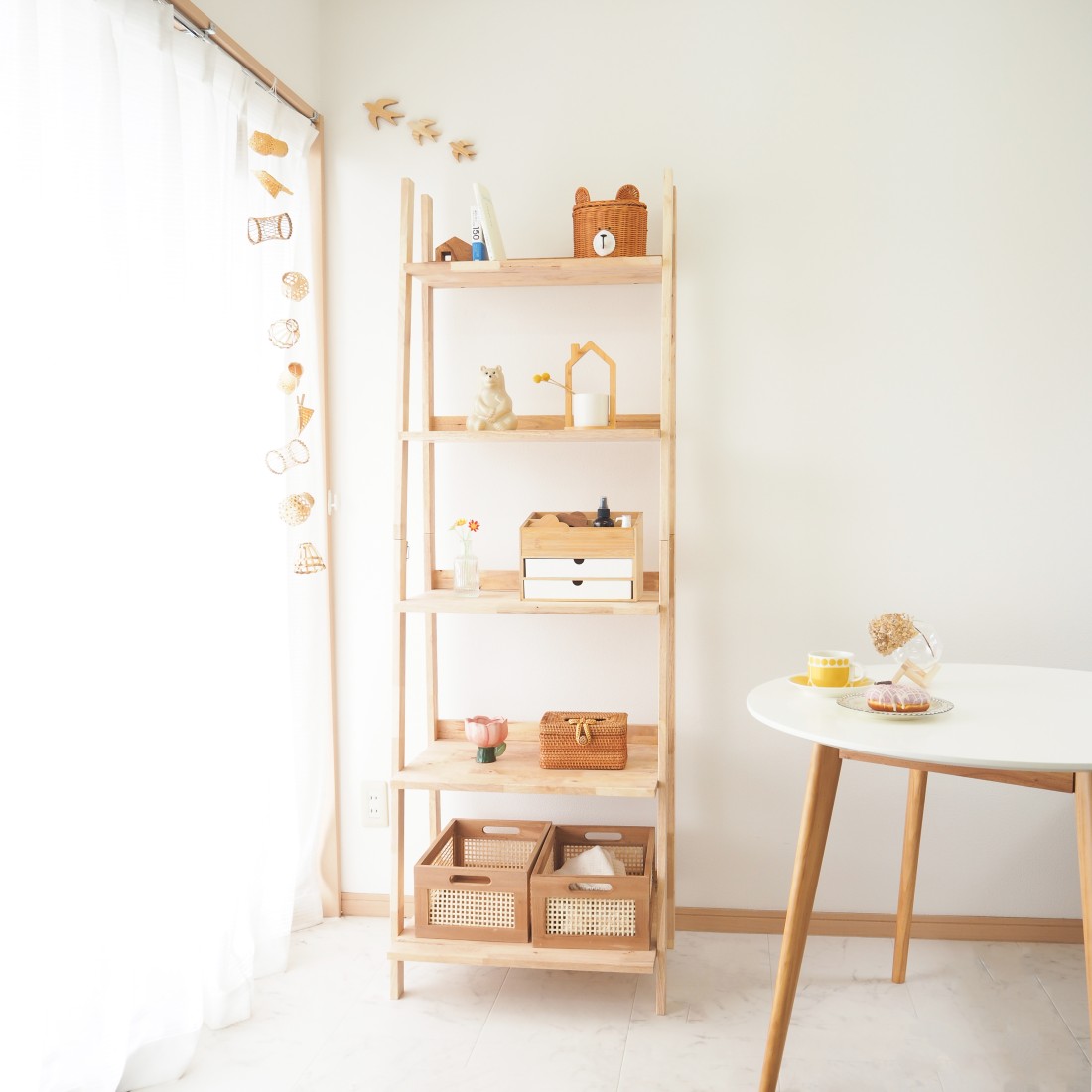 2WAYオープンシェルフ 無垢材使用 | NATURAL SIGNATURE｜Fresk（フレスク）
