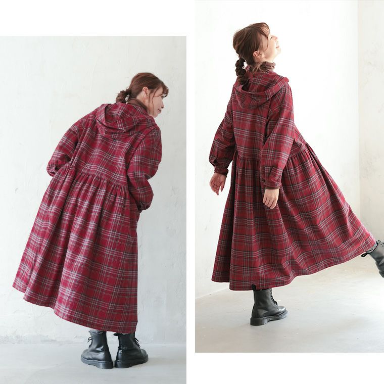 ブリードの森赤ずきんなチェックワンピース | soulberry