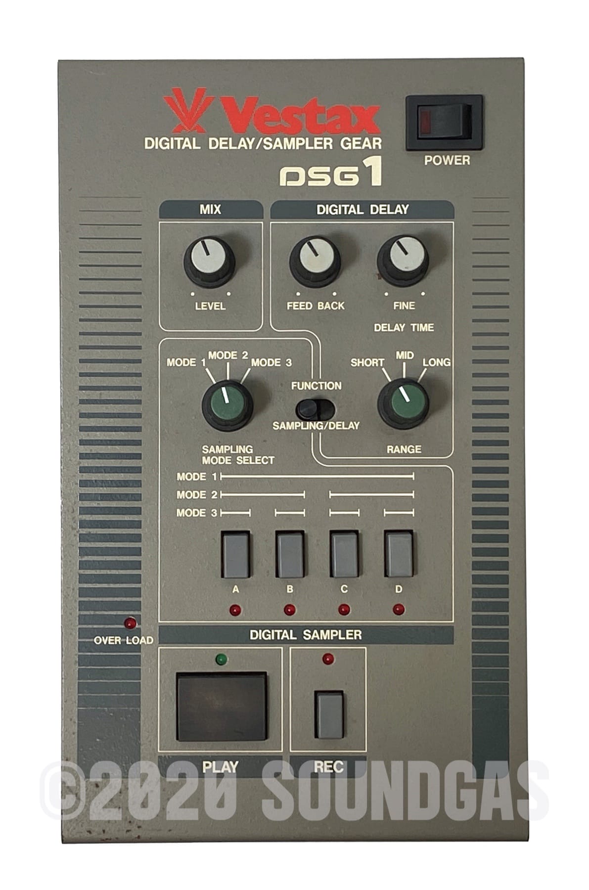 Vestax DSG-1 Digital Delay/Sampling Gear FOR SALE – Soundgas