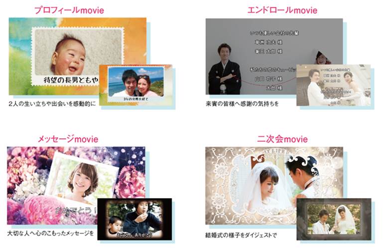 心に響くWeddingフォトムービー3/心に響くフォトムービー3 新発売