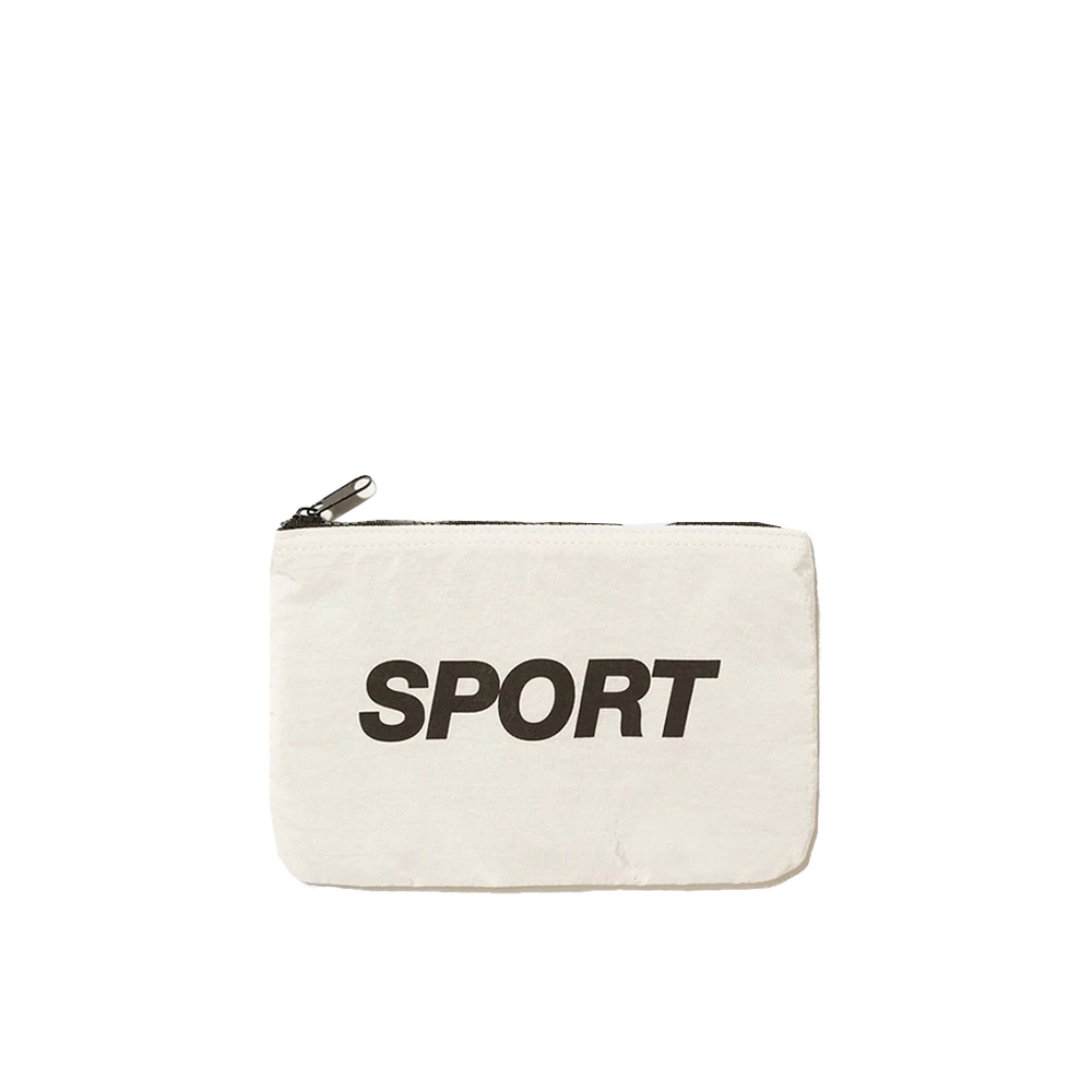 Stussy Naya Zip Pouch White 234069