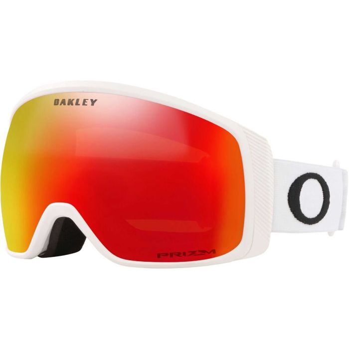 The #1 Oakley Flight Tracker M Matte White Prizm Torch Iridium