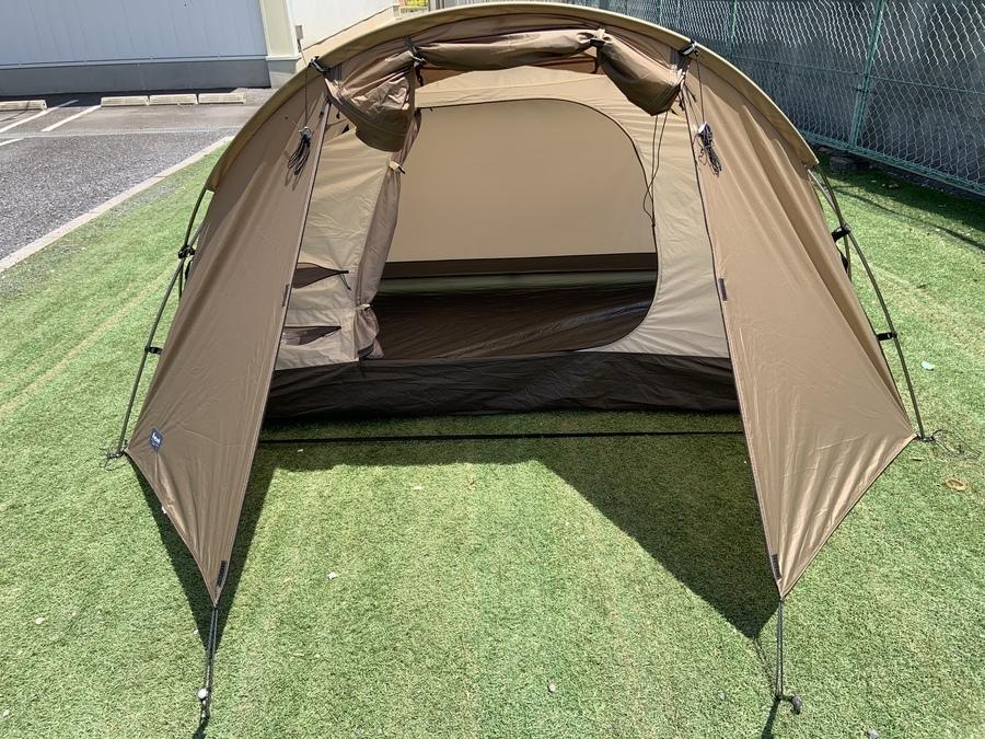 snowpeak(スノーピーク)のミニッツドームPro.air1 設営してみた