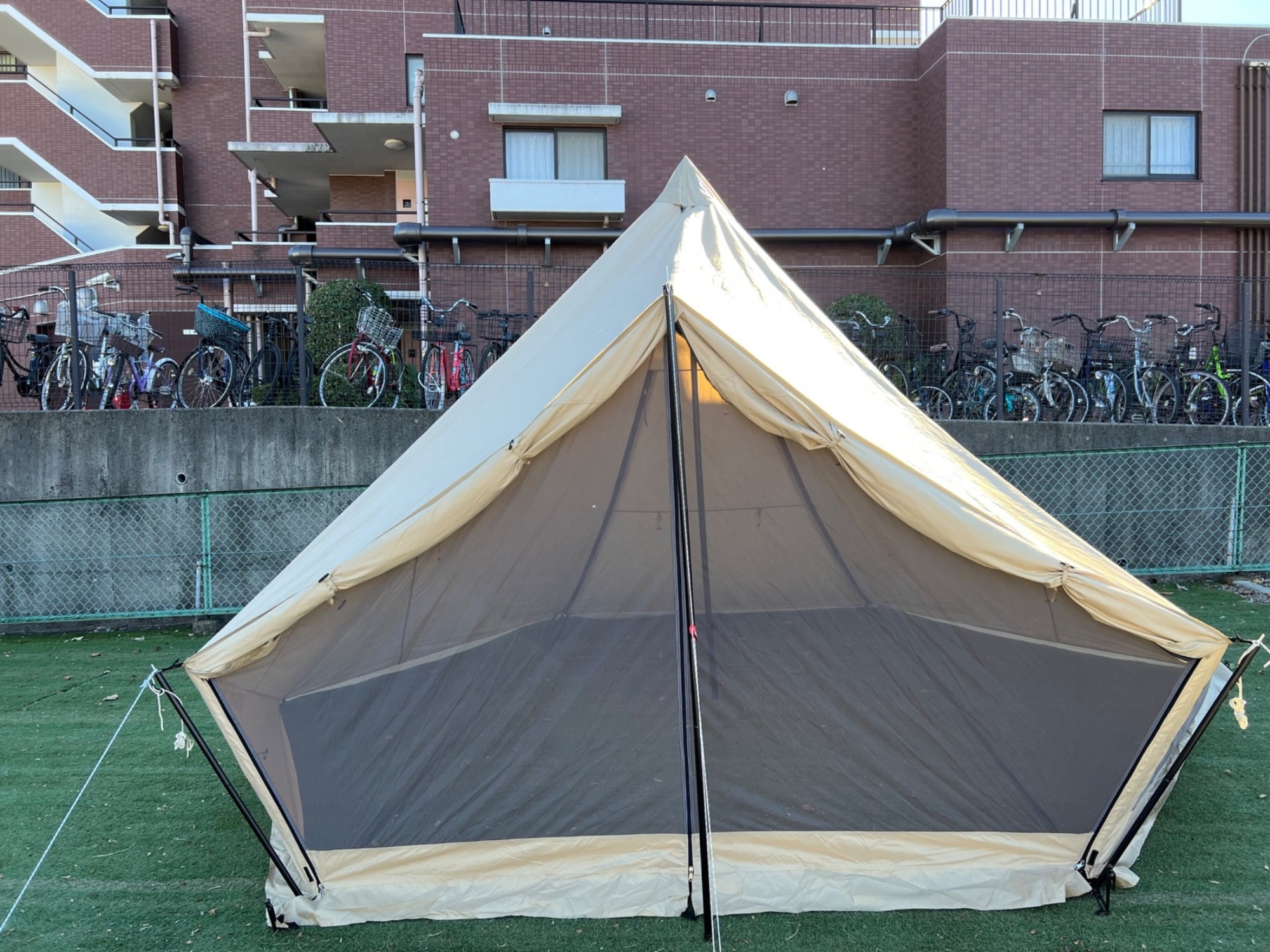 人気のサバティカル「モーニンググローリーTC」で冬キャンプ！[2023.11