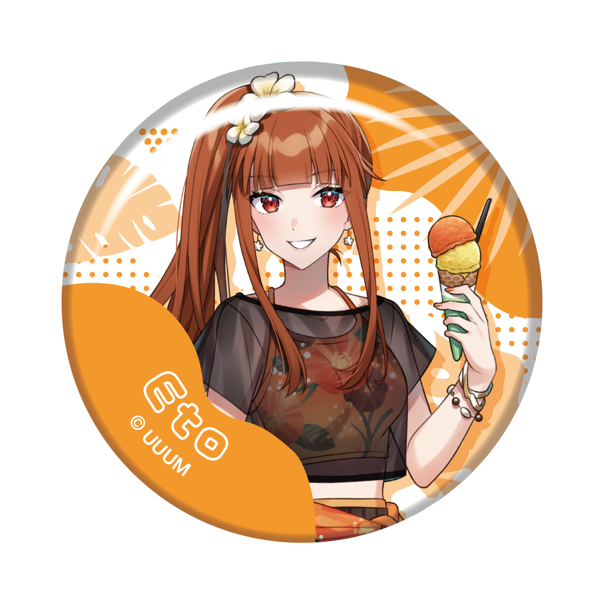 カラフルピーチ えとさん 缶バッジ カラフルピーチ えと 缶バッジ20個