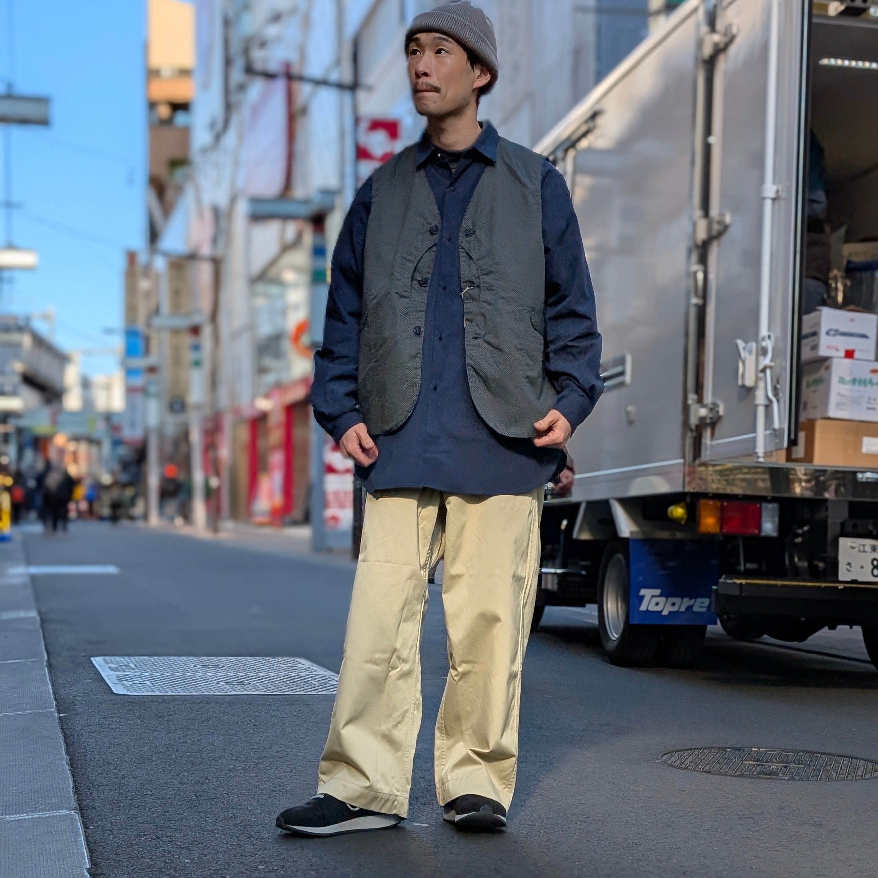 THE NORTH FACE PURPLE LABEL - Chino Wide Straight Field Pants