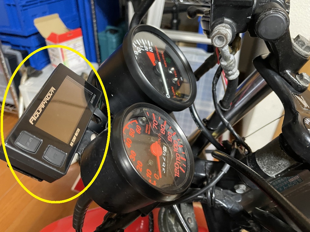 NSR50レストア⑭水温計の取付け – 砂井さんのオモチャ箱