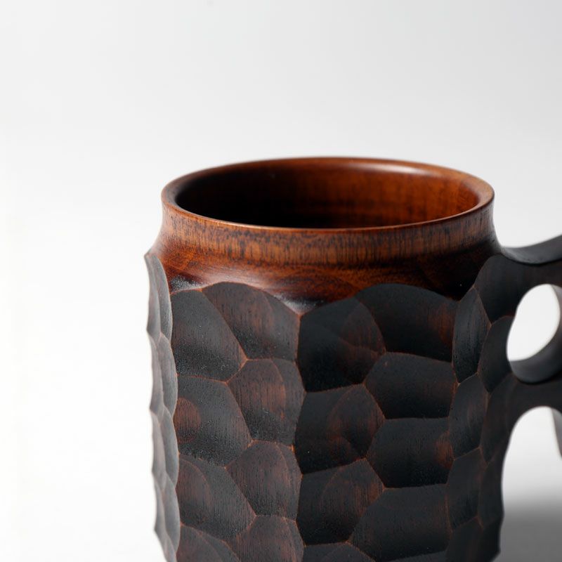 バーベキュー・調理用品 Akihiro Woodworks JINCUP Urushi RED / M