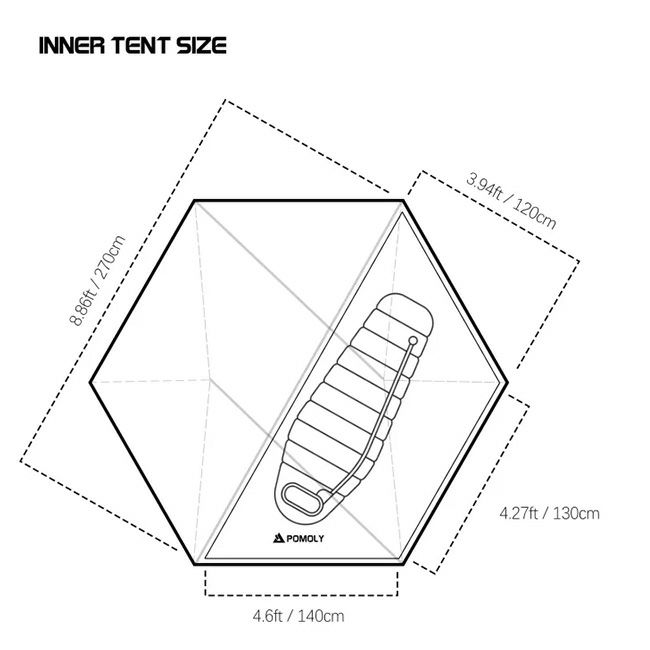 POMOLY ポモリー デューン ソロ(1人用)｜SUNDAY MOUNTAIN｜サンデー