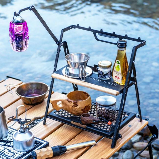 廃盤】ネイチャートーンズ テーブル ワイドスタンドフォー2バーナー