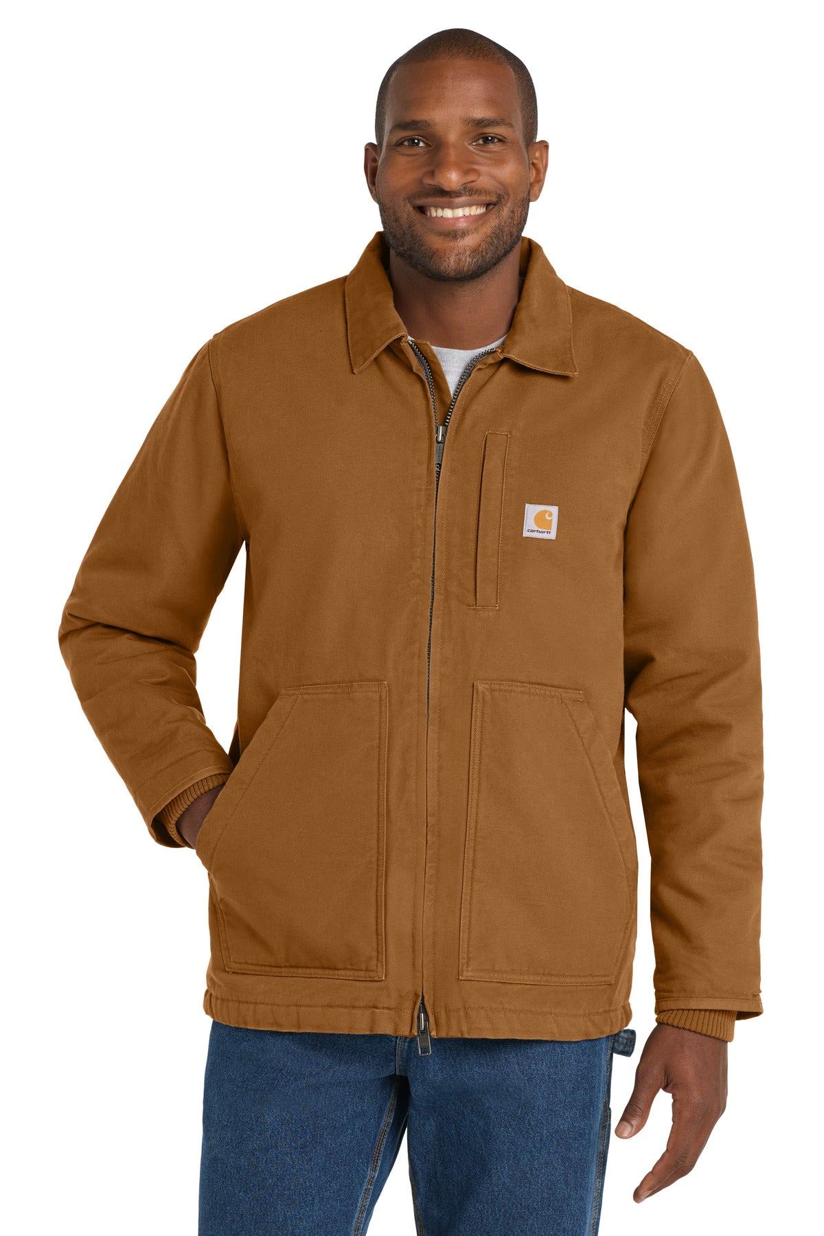 Custom Embroidered - Carhartt© Sherpa-Lined Coat CT104293