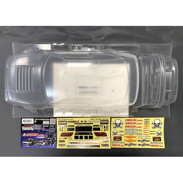 ラジコンボディ パンドラ180SX風神ボディ 180SX 風神 ORIGIN公認