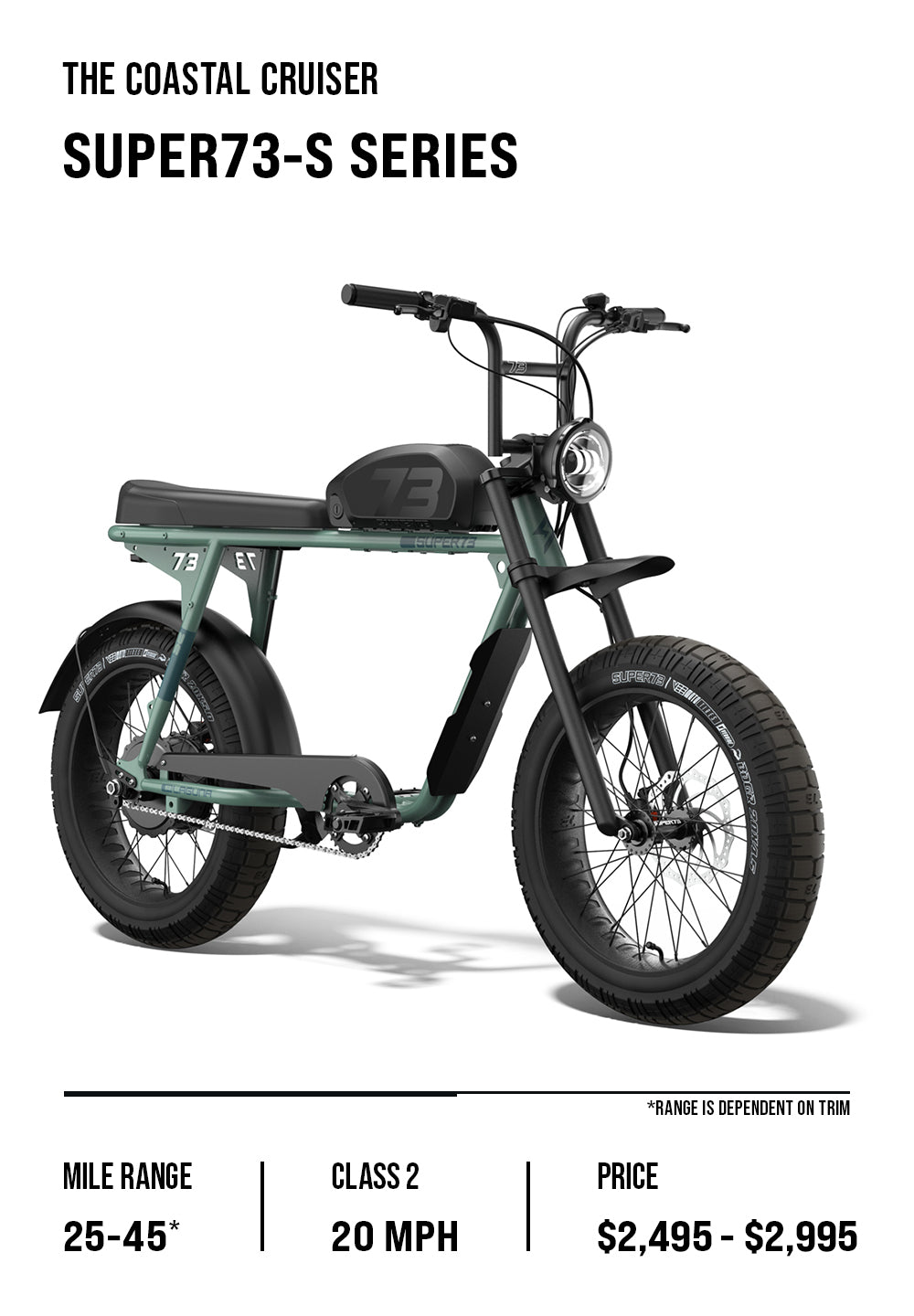 SUPER73系 Y12025最新品500W SUPER73-ZX | Comfortable Commuter