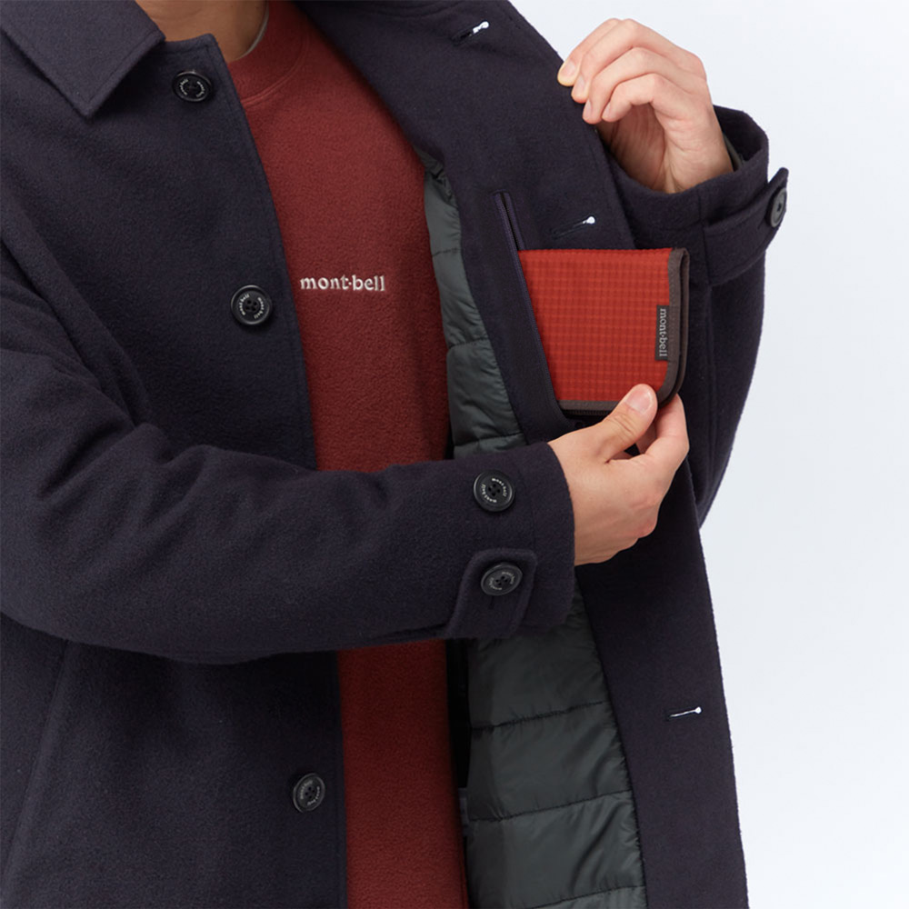 ウール トラベルコート Men's ｜ オリジナルプリント ｜ モンベル