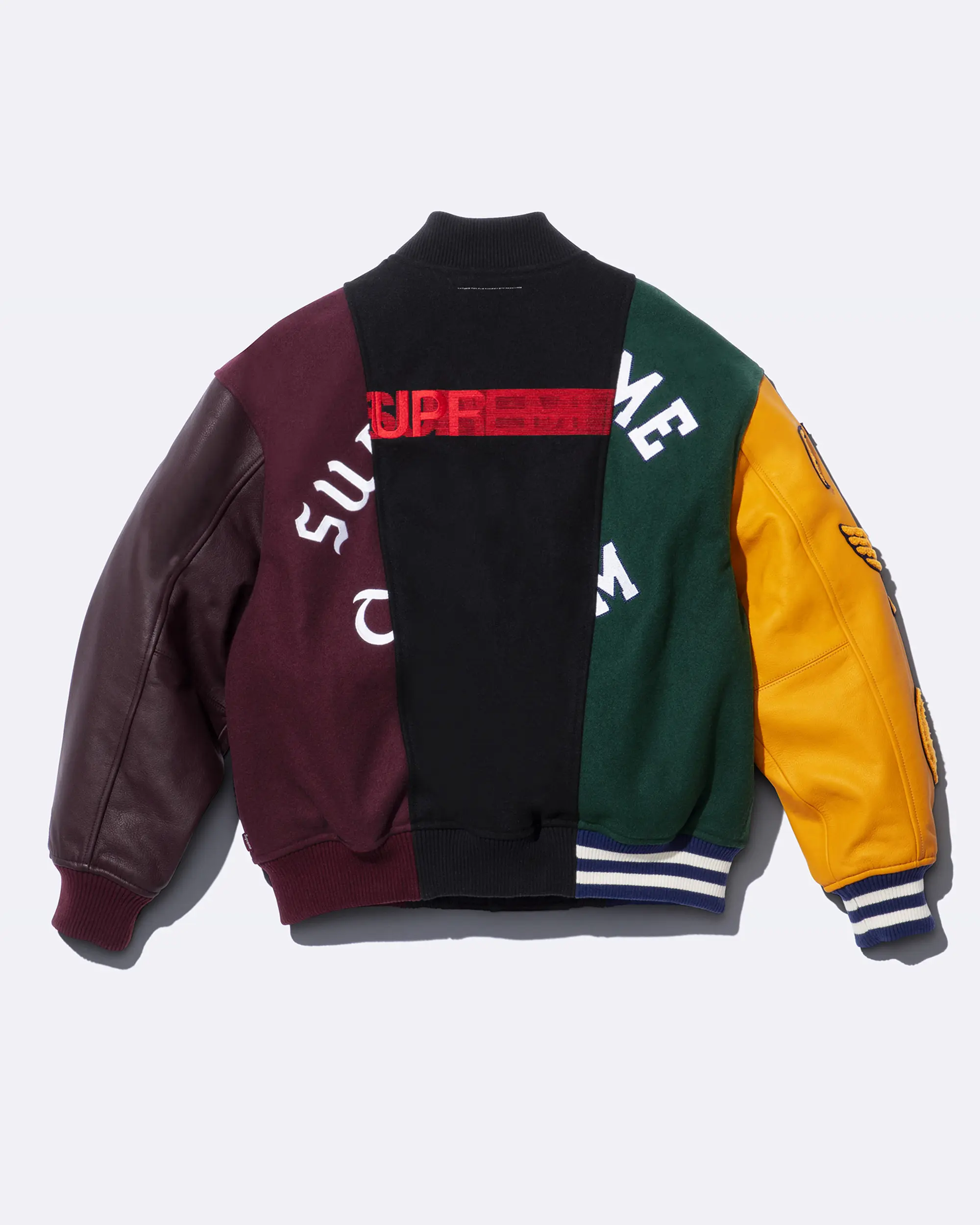 Supreme®/MM6 Maison Margiela Split Varsity Jacket | Supreme 24ss
