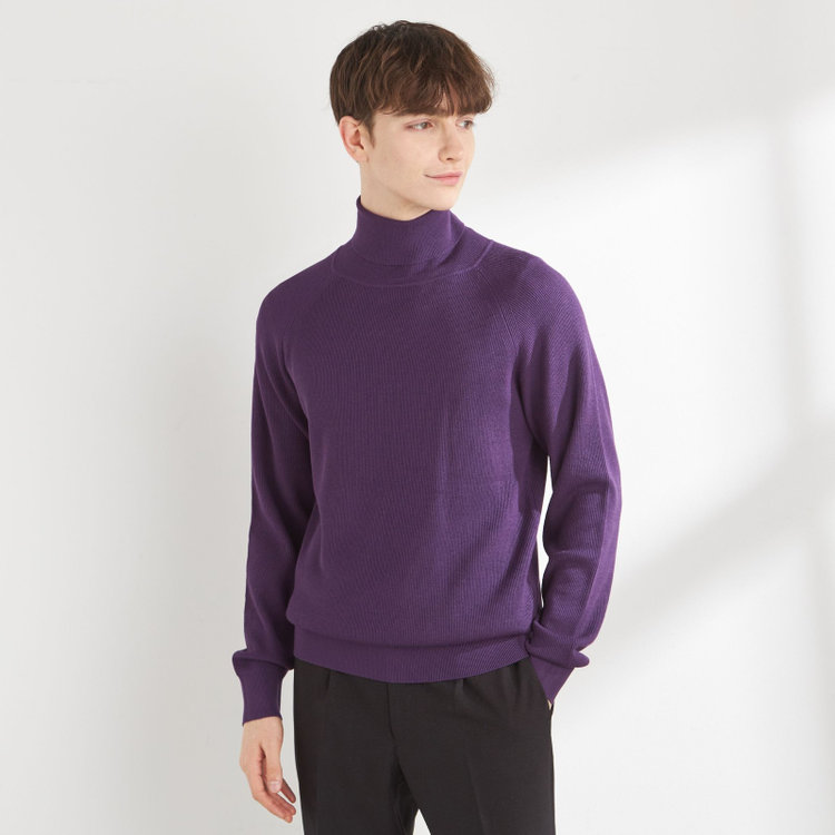 発送在庫あり】【RBC】【秋冬】ウール100％Vネックニットセーター