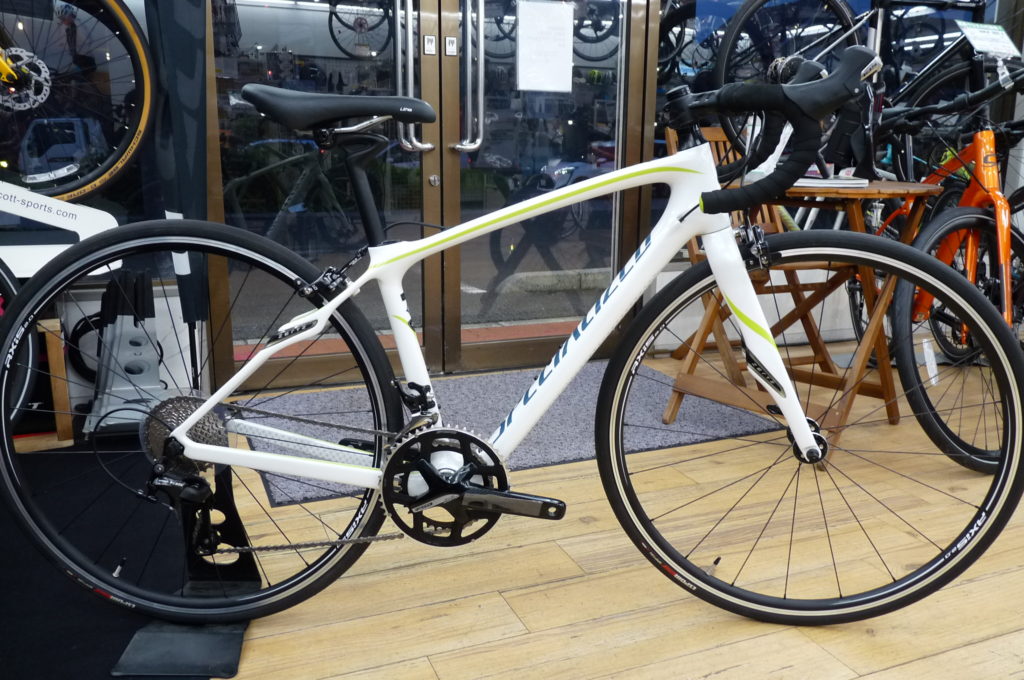 SPECIALIZED RUBY SPORT 女性向けロングライド・フルカーボンバイクが1