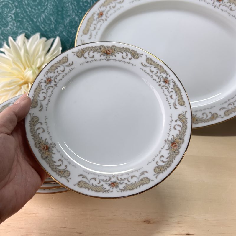 NORITAKEノリタケ 日本陶器会社 ローレンス 楕円形プレート＆17.5cm