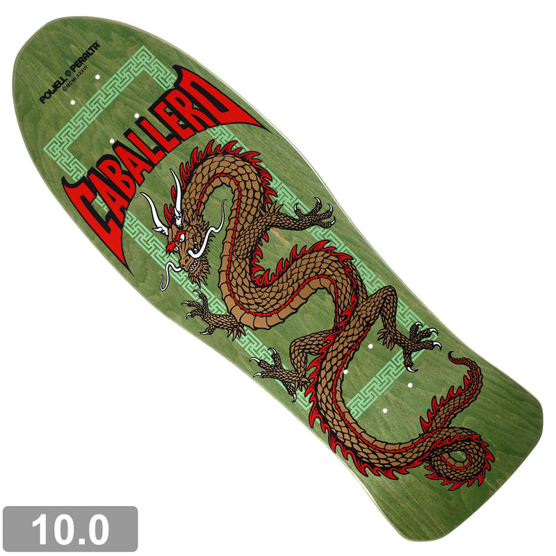 POWELL-PERALTA STEVE CABALLERO CHINESE DRAGON REISSUE DECK REISSUE 10.