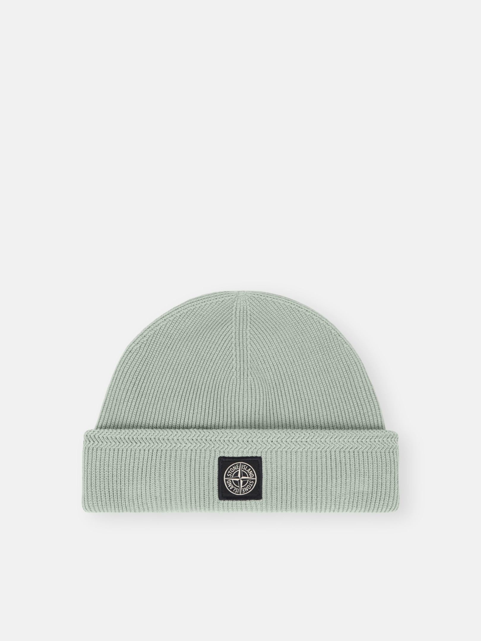 ロゴパッチ付きメンズ入りビーニー | Stone Island