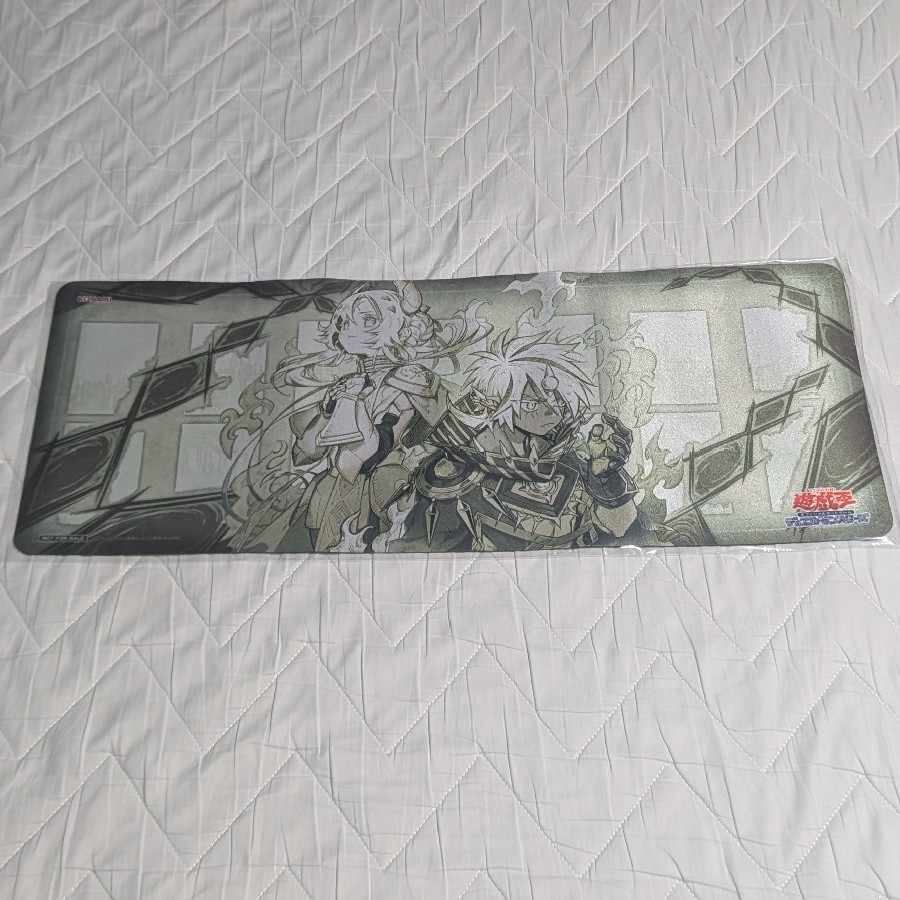 遊戯王】プレイマット(ハーフサイズ)『白の物語』未開封品の通販