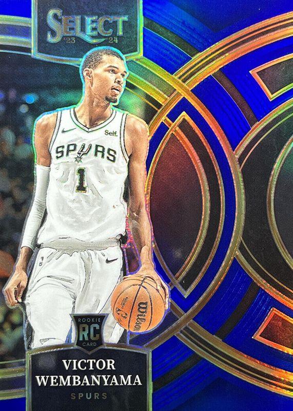 Victor Wembanyama [Blue] #121 Prices | 2023 Panini Select