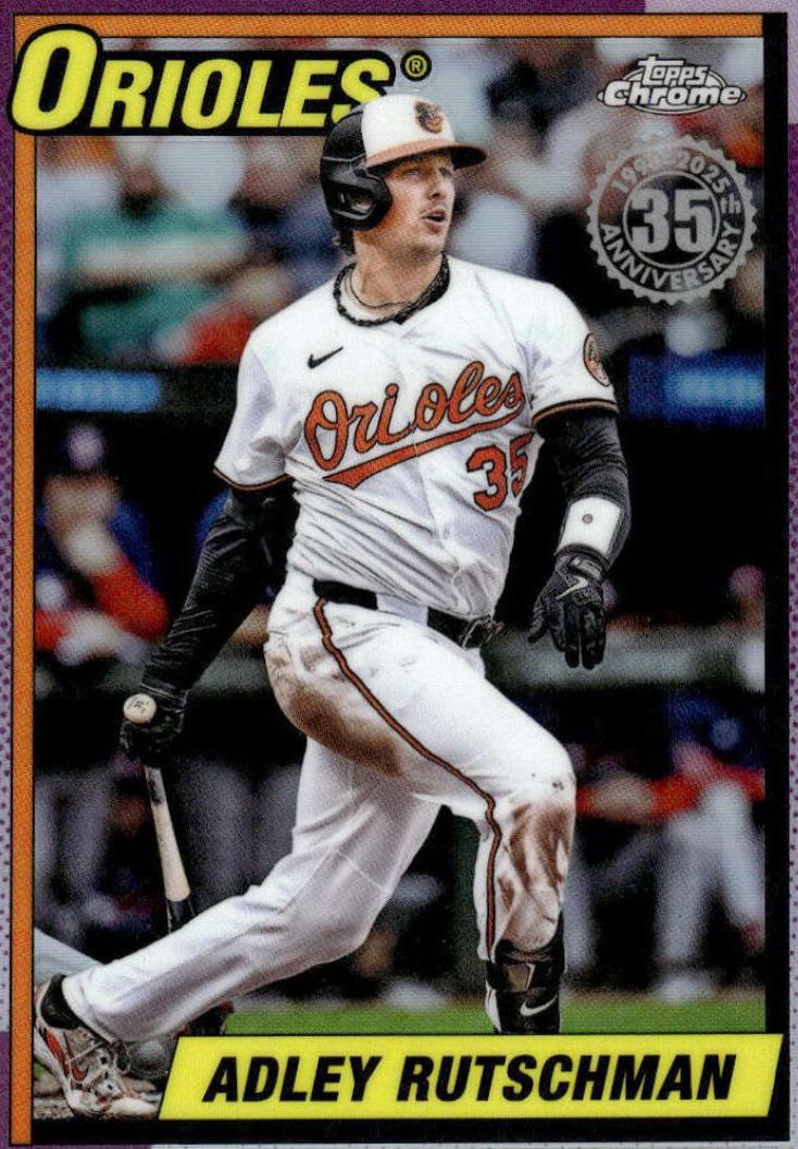 Adley Rutschman #90CU-8 Prices | 2025 Topps Chrome Update 1990