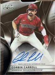 Corbin Carroll #CBA-CC Prices | 2025 Topps Chrome Black Autograph