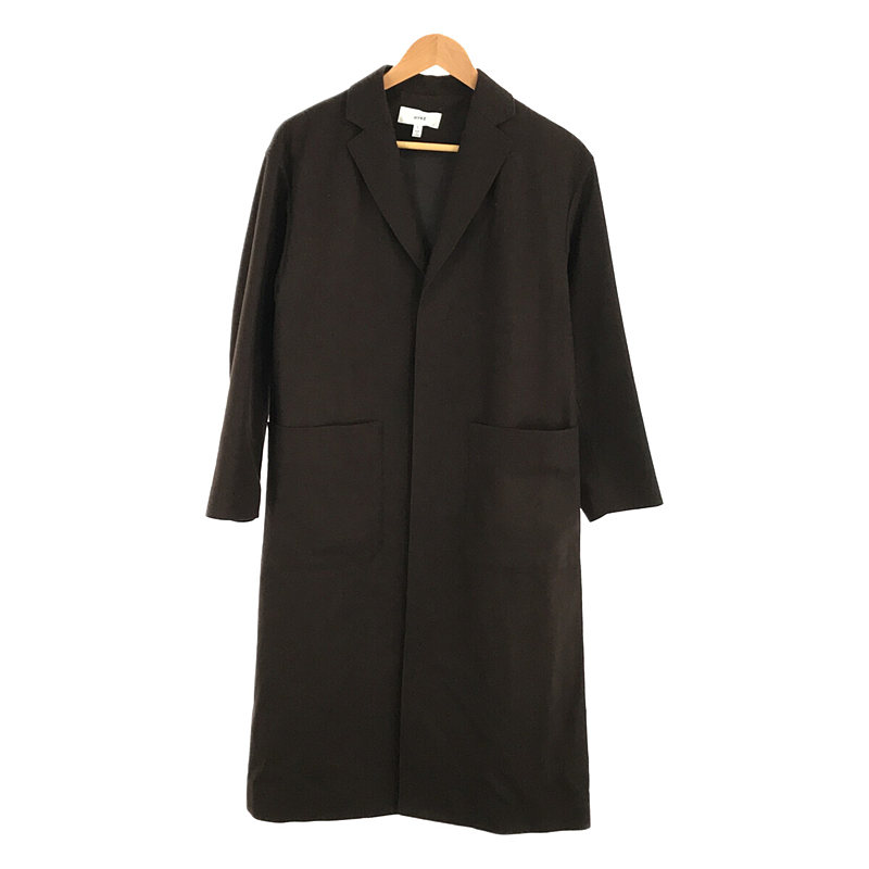 ウールフランネル チェスターコート ショップコート | ブランド古着の
