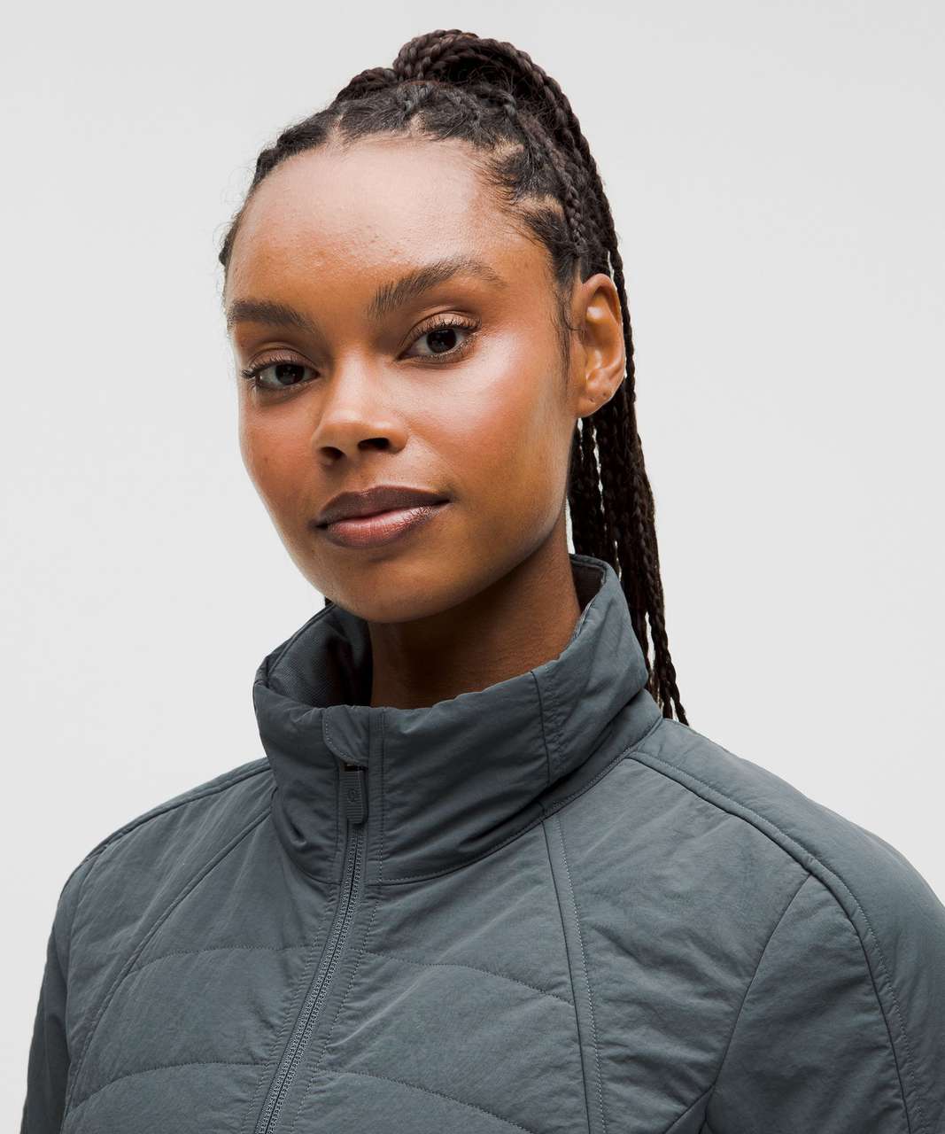 Lululemon Another Mile Jacket - Oil Grey - lulu fanatics