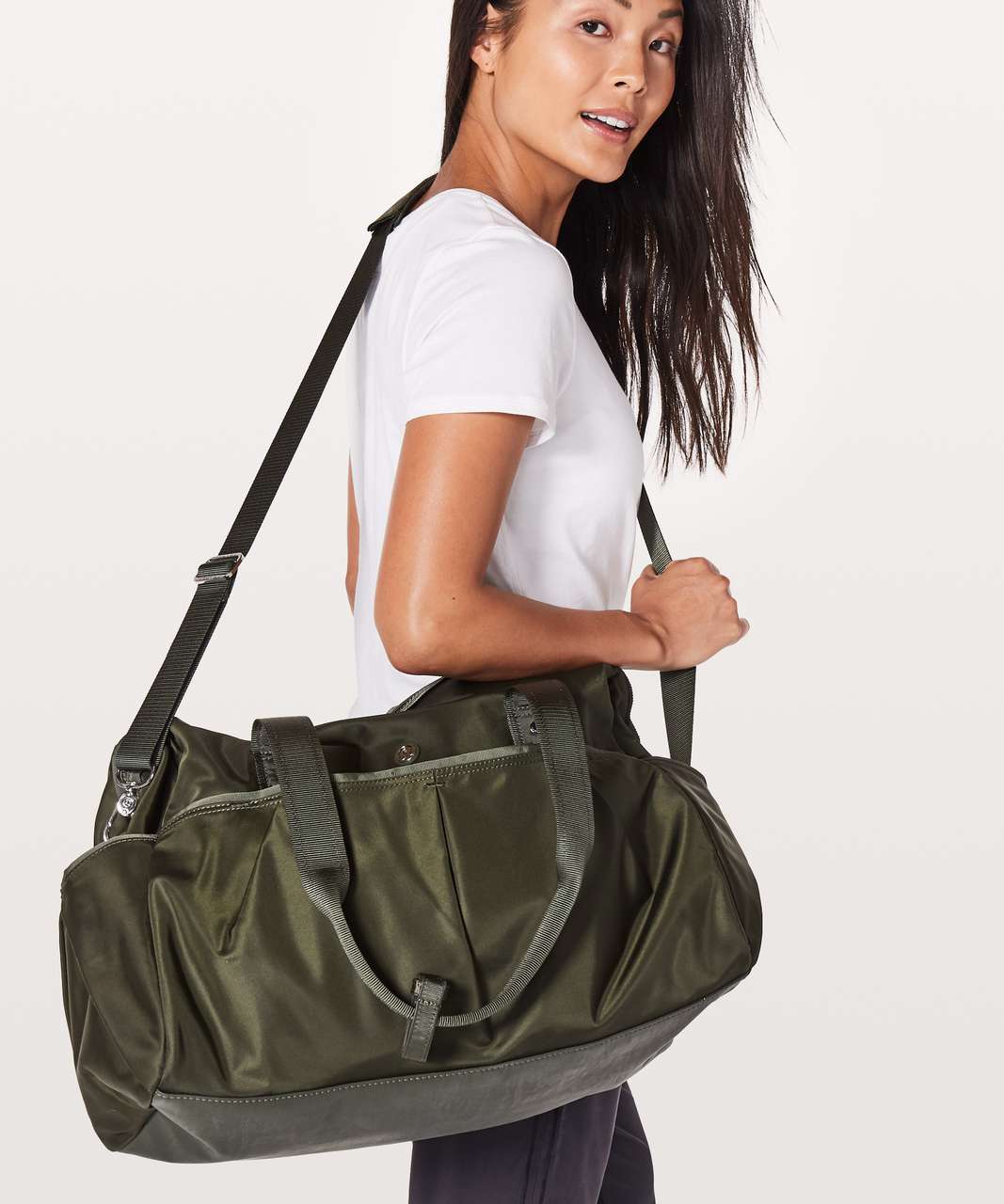 Lululemon All Day Duffel *Heatproof Pocket 31L - Dark Olive - lulu