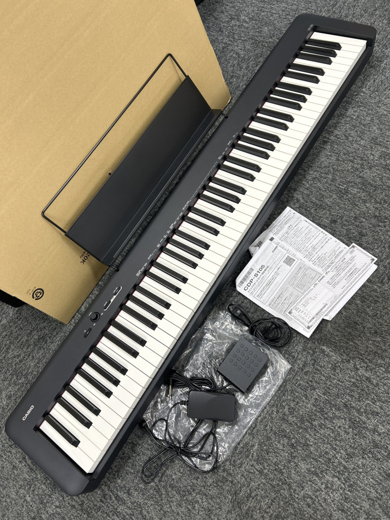 カシオ】CASIO CDP-S105 電子ピアノ 88鍵 カシオ】CASIO CDP-S105 電子