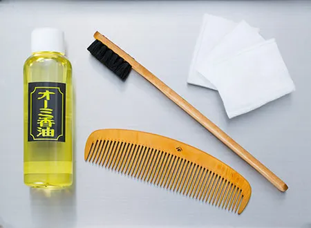 髪のとかし方｜よのや櫛舗｜東京・浅草 本つげ櫛専門店