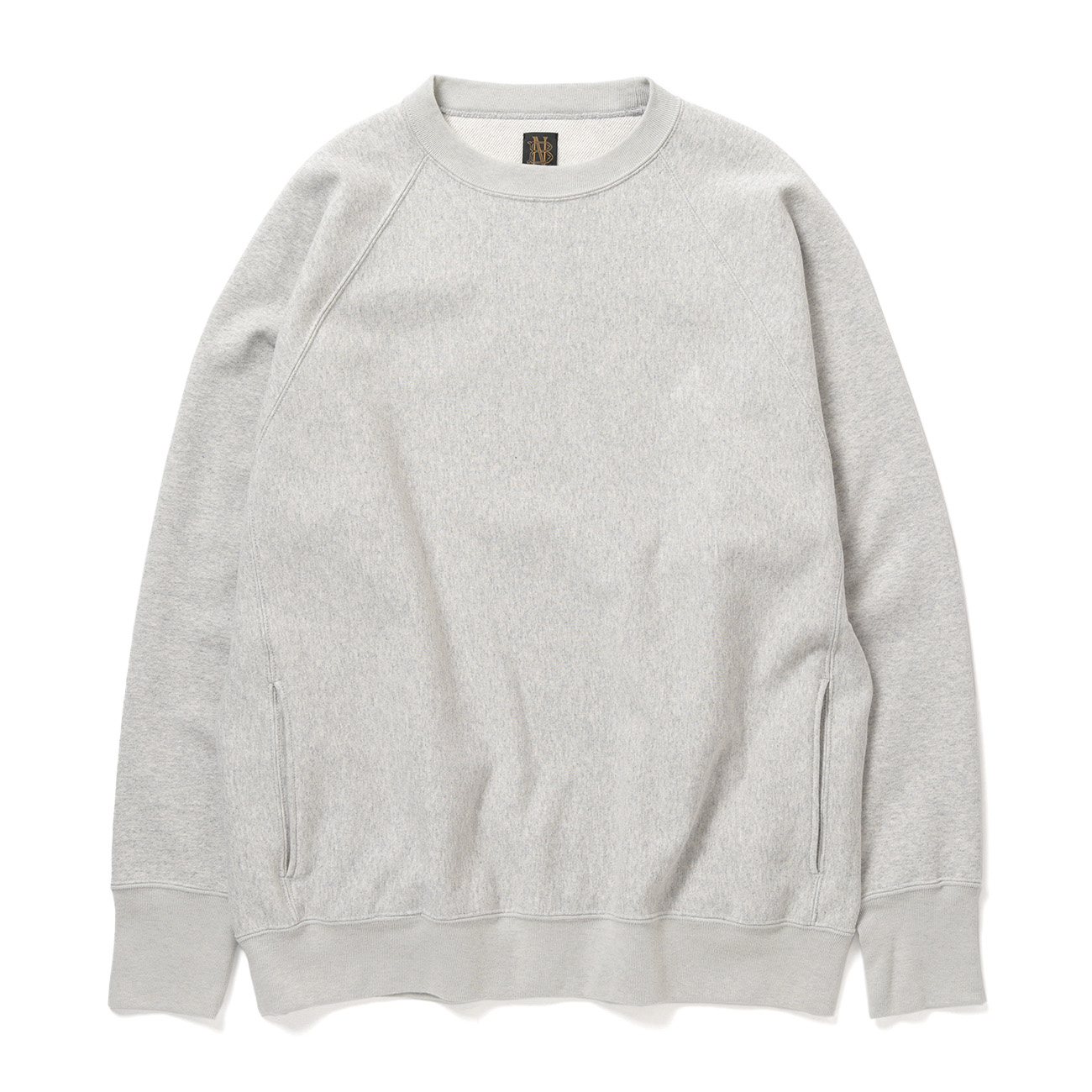 BATONER / バトナー | JUMBERCA URAKE CREW NECK (メンズ) - Gray