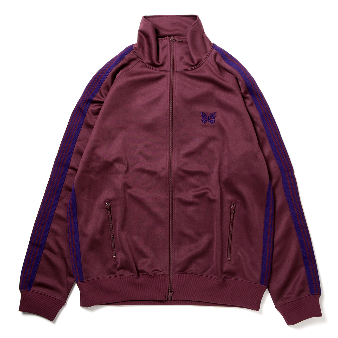 Needles / ニードルズ | Track Jacket - Poly Smooth - Wine | 通販