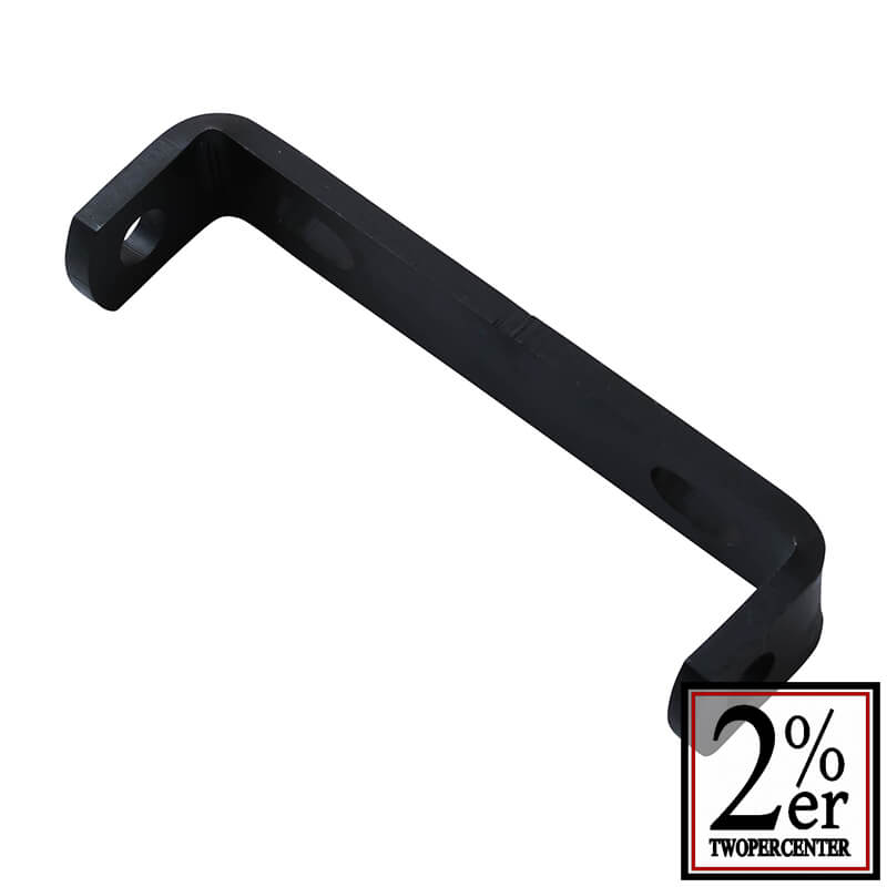 ダイヤモンドウインカーステー フロント ブラック SR400/500 / 2％er