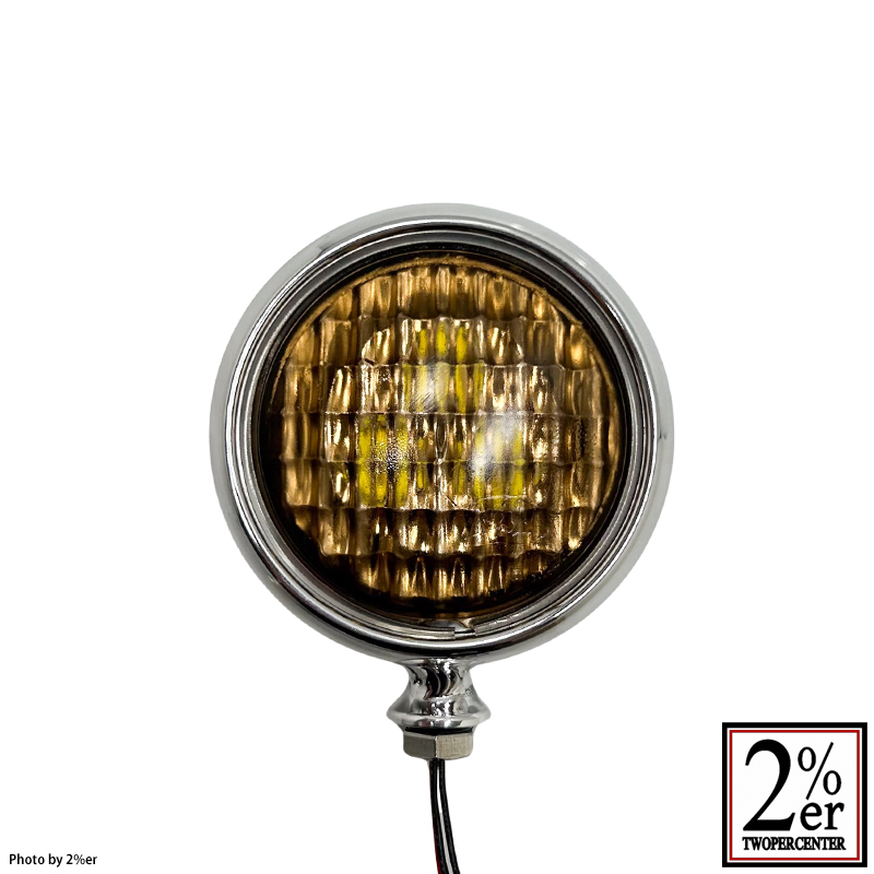 FNA 2.75インチ パンケーキヘッドライト Hi/Lo アンバーレンズ / 2％er