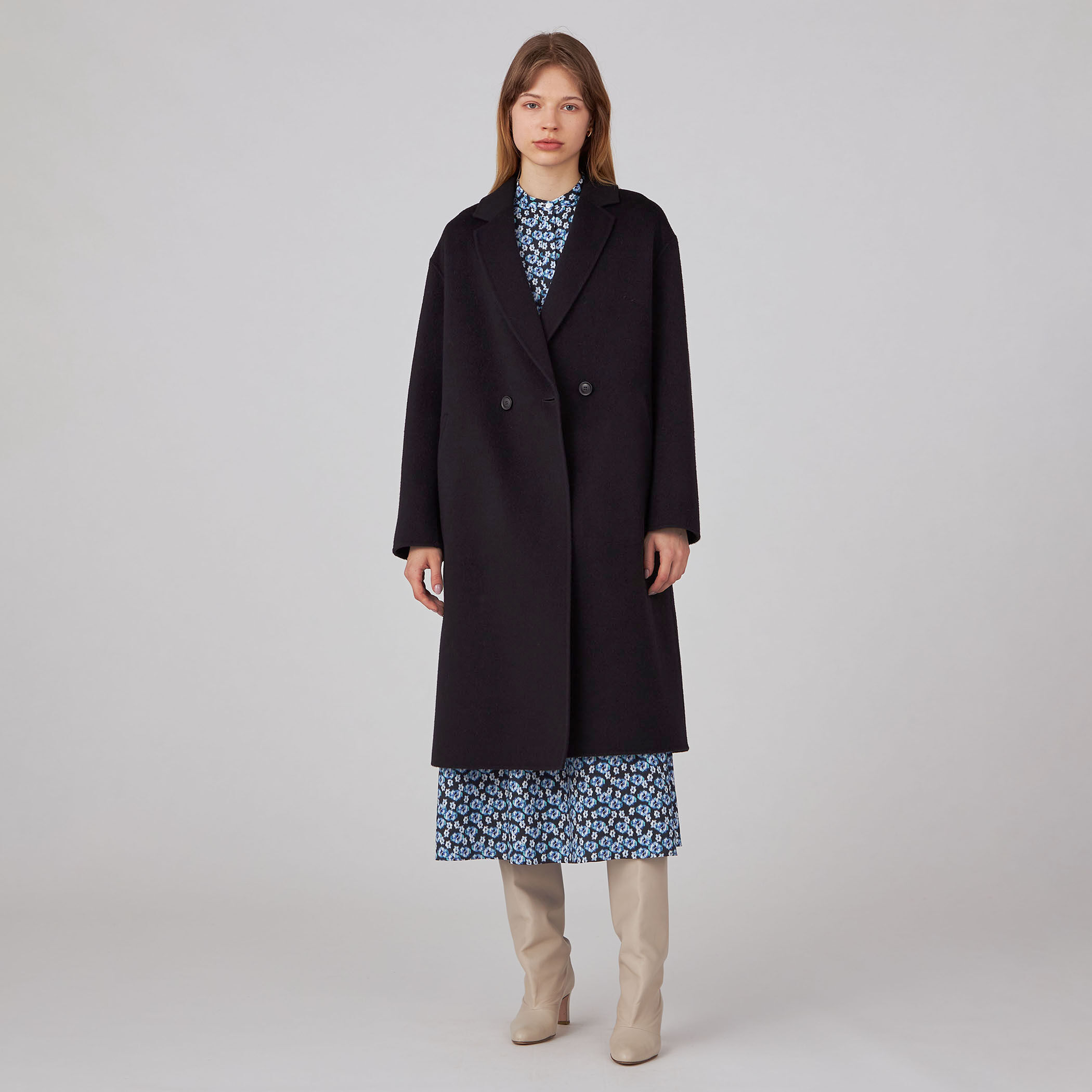 ウールカシミヤリバー チェスターコート｜トゥモローランド 公式通販