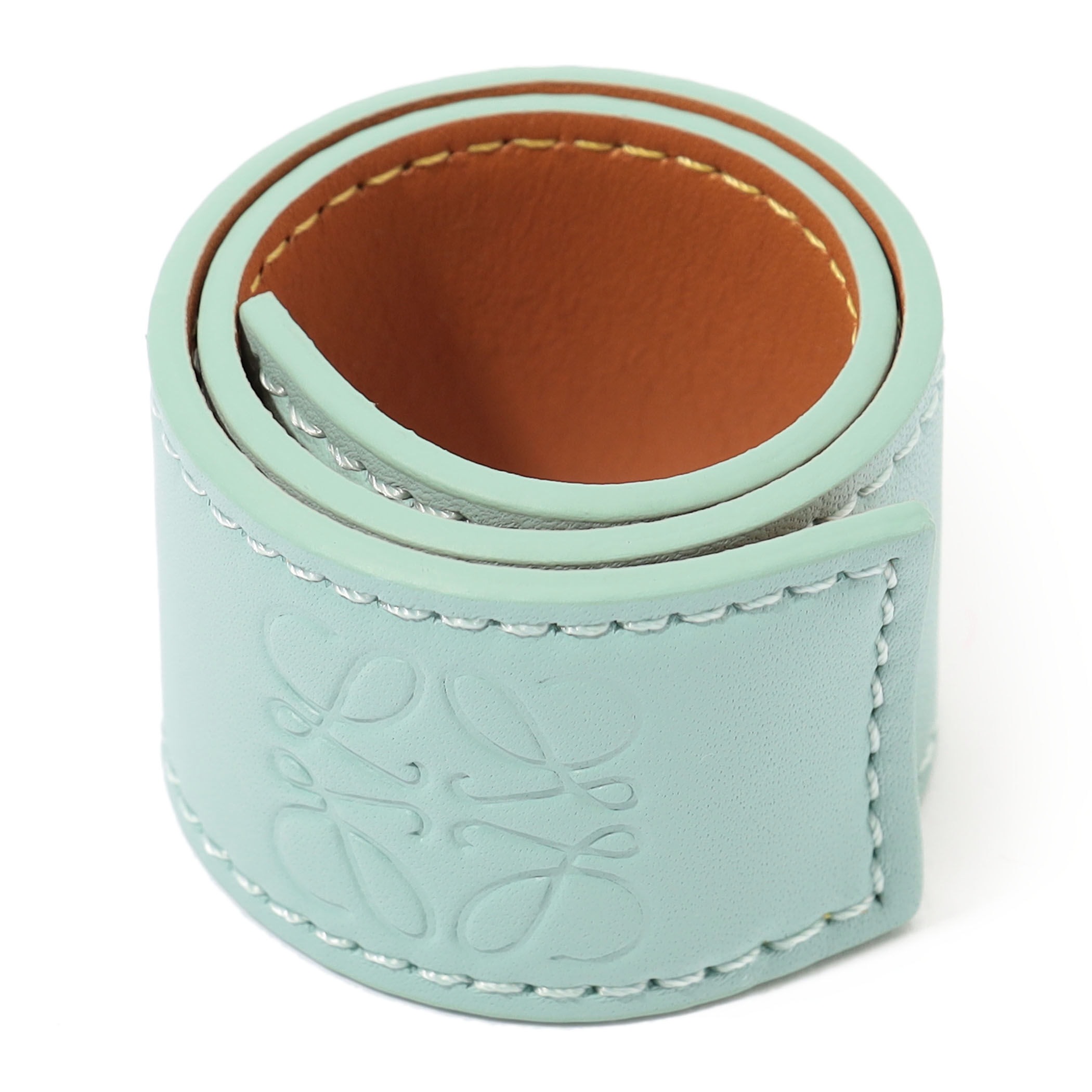 美品LOEWE スラップブレスレット スモール タン LOEWE スモール