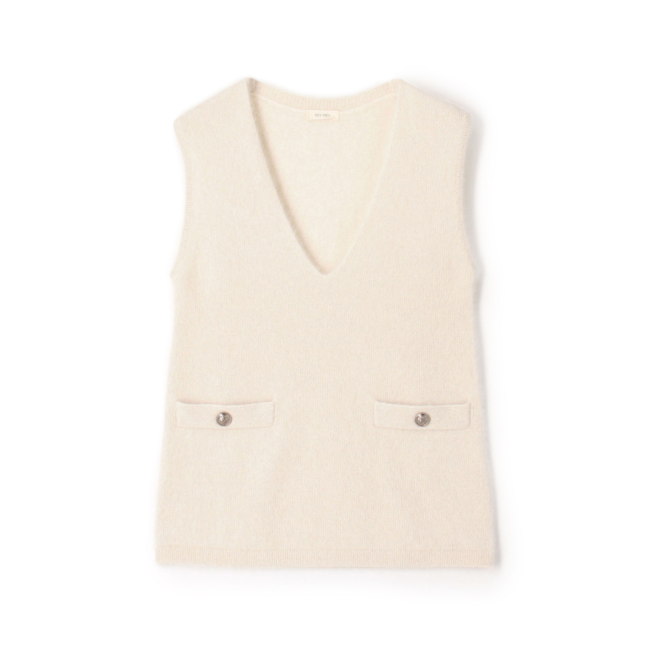 フォックスカシミヤ Vネックベスト｜トゥモローランド 公式通販