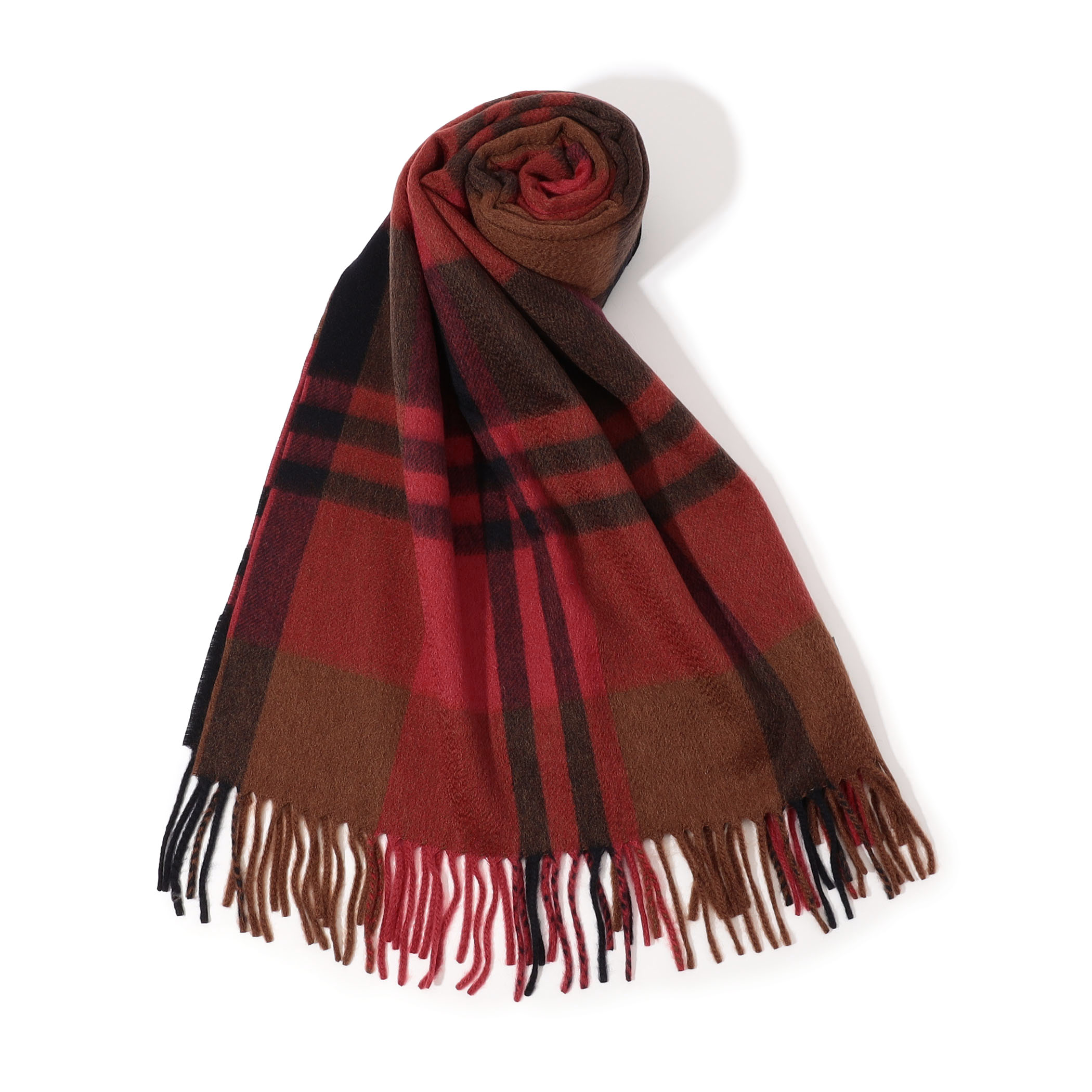 Joshua Ellis カシミヤチェック ストール｜トゥモローランド 公式通販