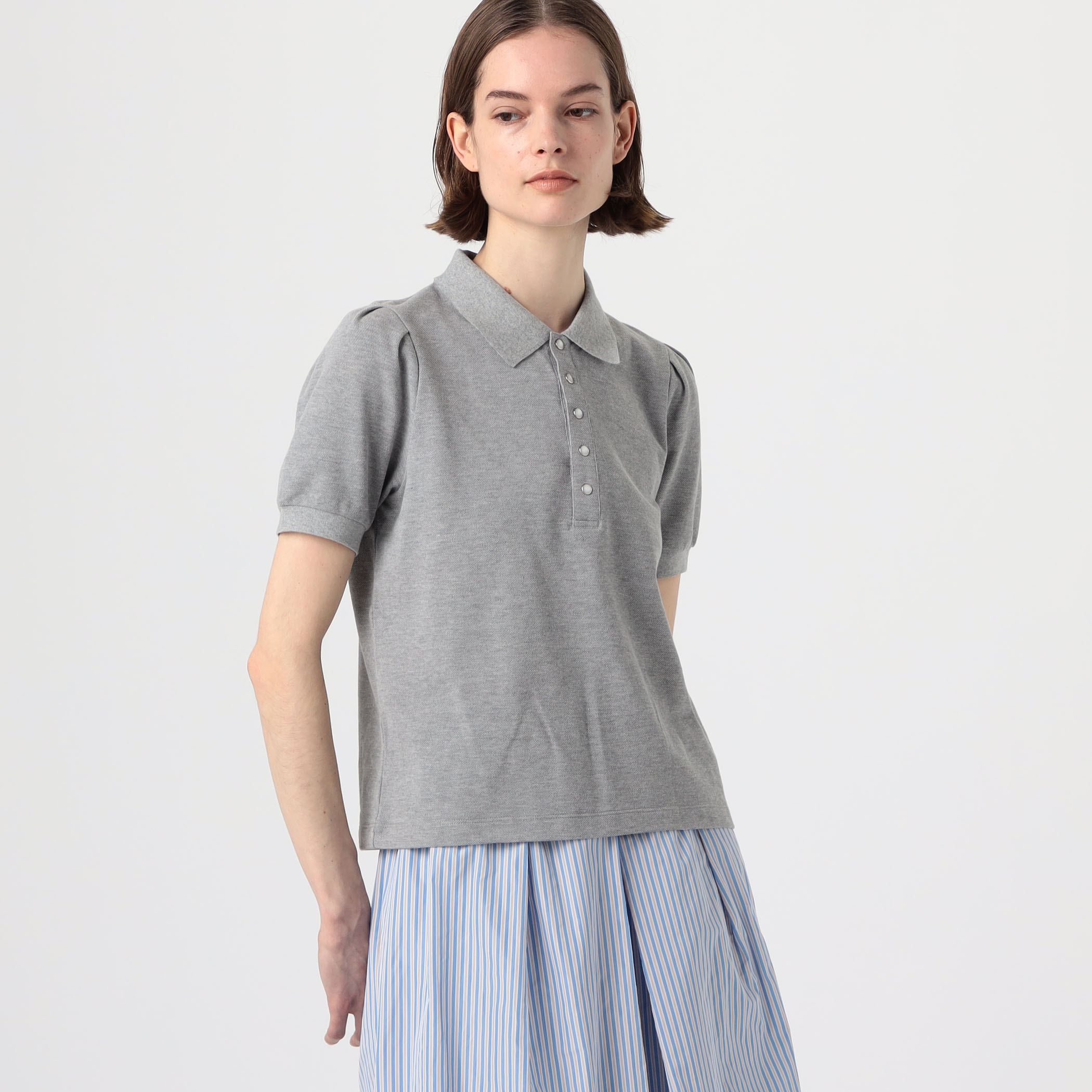 コットンカノコ ポロプルオーバー｜トゥモローランド 公式通販