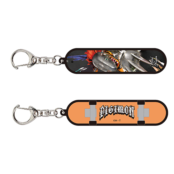 デジモンアドベンチャー】デジモン スケボーキーホルダー ストリート