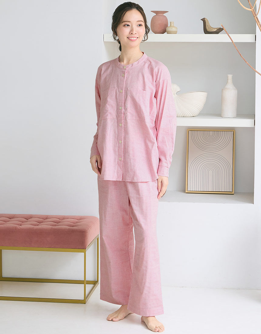 ワコール／睡眠科学 【綿100％】ここちよく眠れるパジャマ 寝返りが