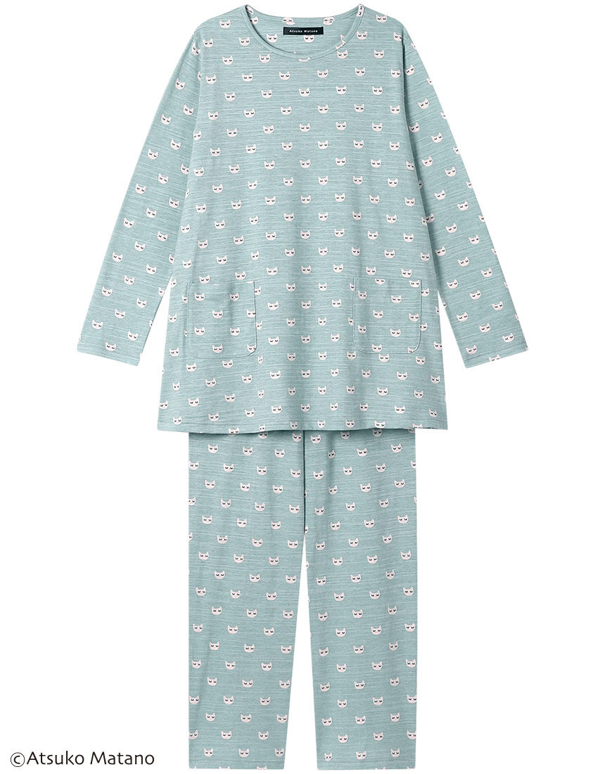 ワコール ワコール マタノアツコ パジャマ Mサイズ HDT206 BU