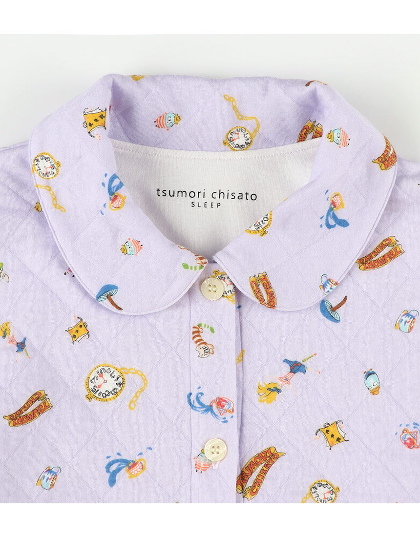 ツモリチサトスリープ 【綿混】とてもあたたかいキルトニット素材を